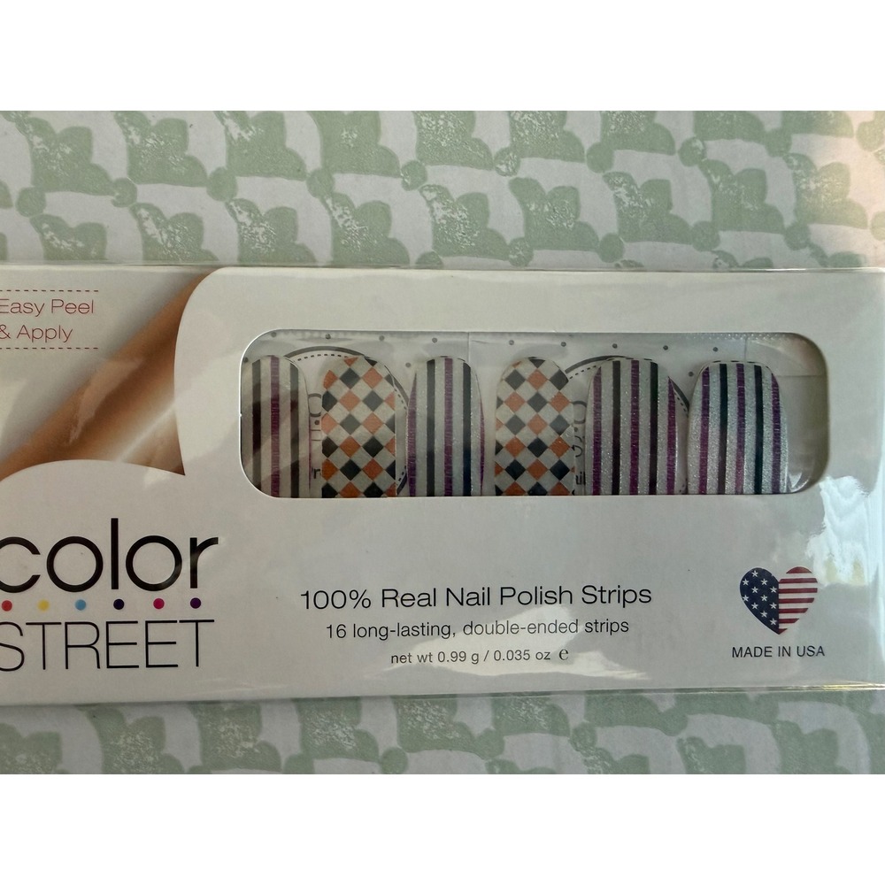 Color Street Midnight Circus HTF 2017 Retired Nail Polish Strips